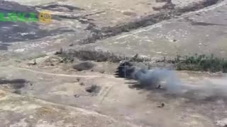 Large Group of Armored Vehicles Are Taken Out One by One