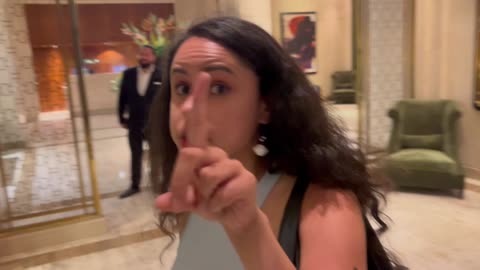 WOMAN GETS VIOLENT AT ANIMAL-RIGHTS PROTEST