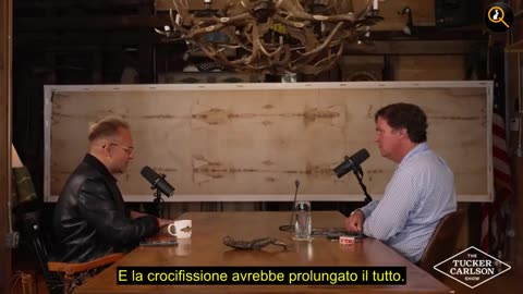 Tucker Carlson: Sacra Sindone, Protocolli Mar Morto, censura Cristo