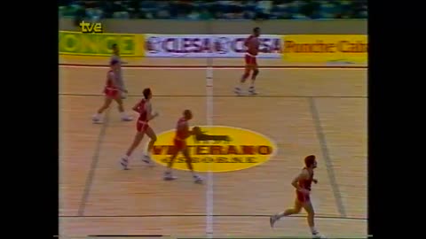 "Clesa Ferrol vs CAI Zaragoza" 24° Jornada Liga ACB 1988/89 (26 de Febrero, 1989)