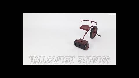 16" x 26" Animated Ghostly Tricycle - Mr124517