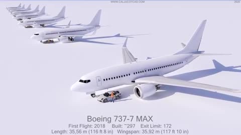 Every Boeing 737 Variant Ever Made