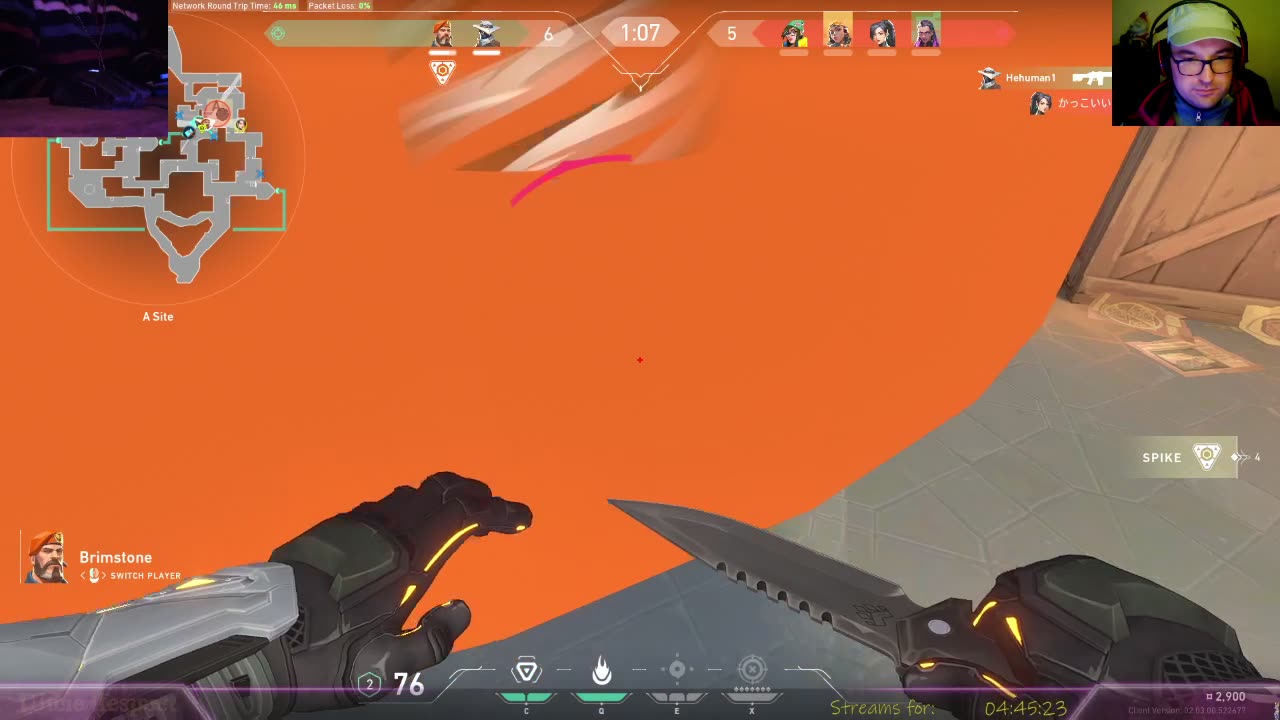 Hehuman1 with his Ace as Cypher