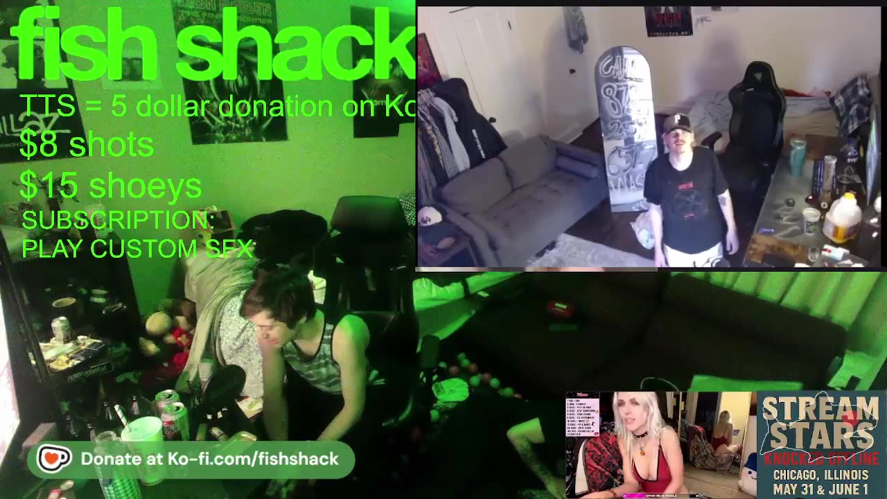 Normalize gicky gackers | fish shack