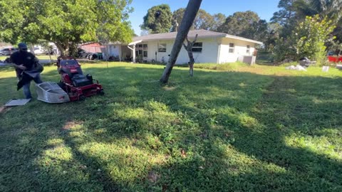 After the LOSS of HER HUSBAN Told Me -I HATE TO MOW- as I work for FREE_part4