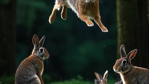 The Brave Bunny Saves the Forest_