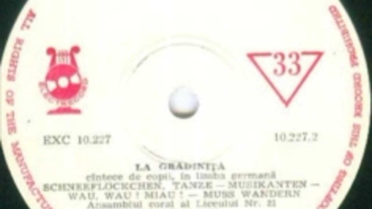 Corul Liceului nr.21 Bucuresti-Muss wanders