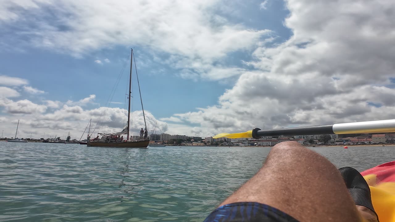 Kayak Ride on The South Side, Portugal - Margem Sul, S02E08 Seixal 20th of July 2K25 Part 2