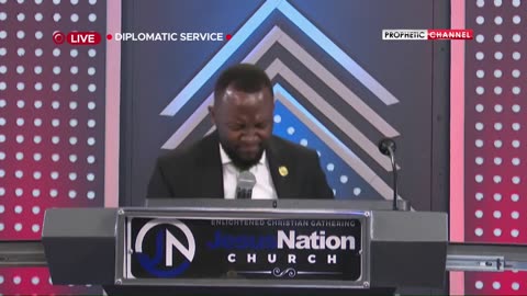 Monday Diplomatic Service LIVE - ECG - The Jesus Nation Church - PROPHET SHEPHERD BUSHIRI 23.06.2025