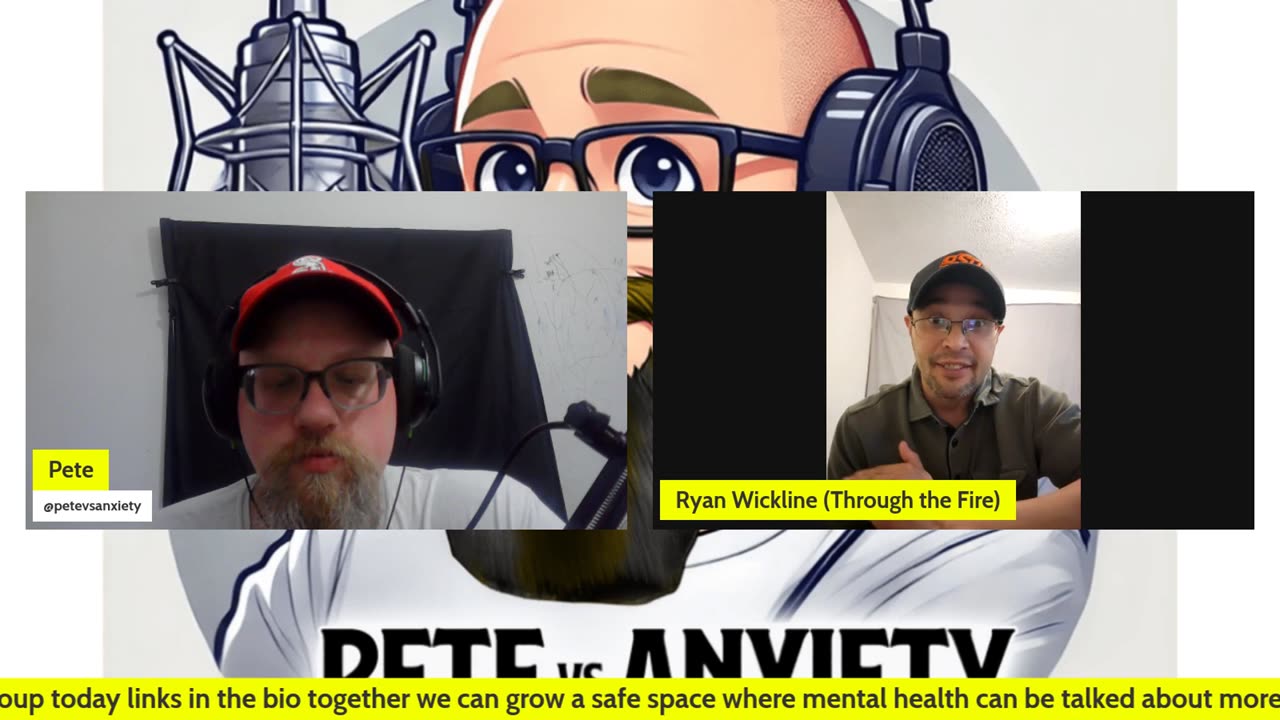 Ryan Wickline the host of Through the Fire podcast