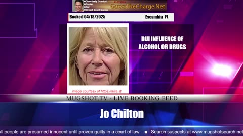 Mugshot TV - Live Arrest Booking Video Stream