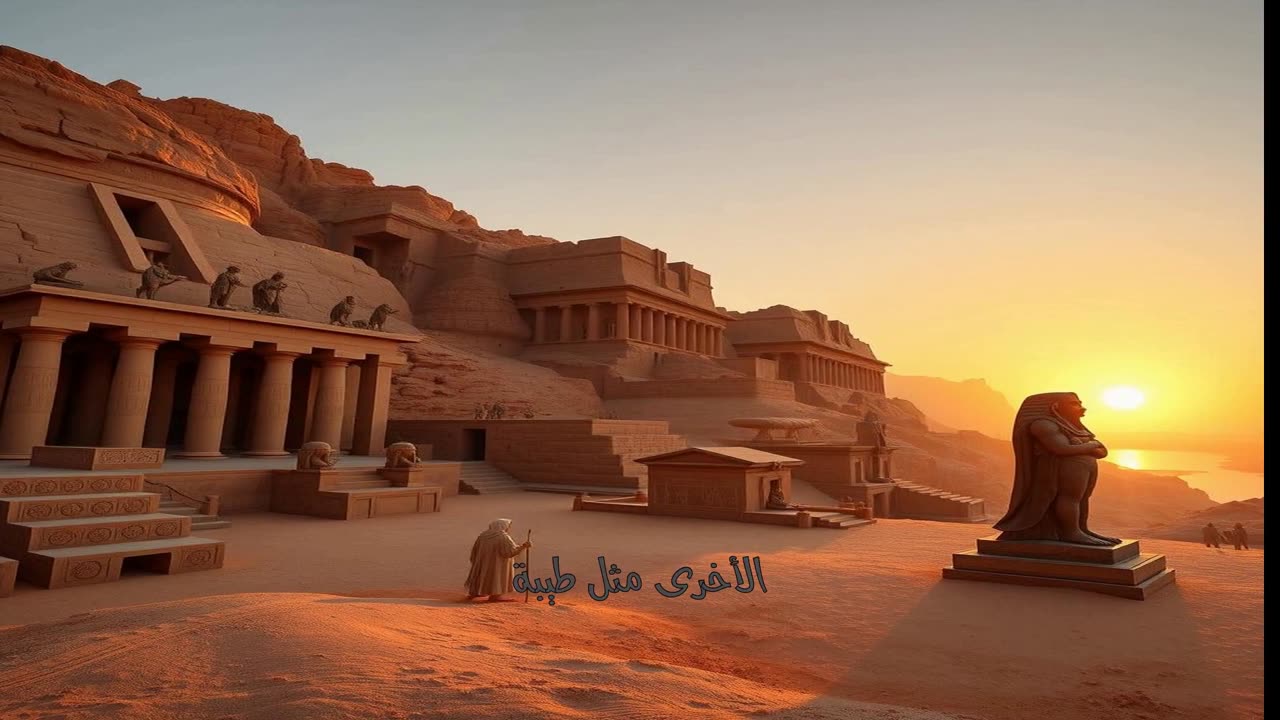 مدينة أبيدوس: أسرار معابدها الجنائزية ⏳ #أبيدوس #مصر #معابد