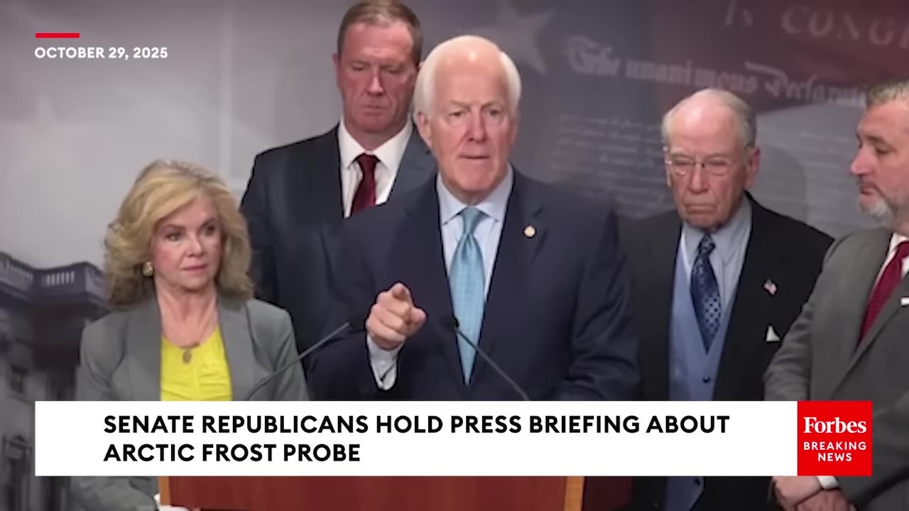 FULL BRIEFING: GOP Senators Reveal Findings In Arctic Frost Probe: 'Should Shock Every American'