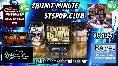 SHIZNIT MINUTE 11.21.25 - BT TALKS SMACKDOWN!!