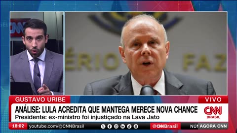 Análise: Lula acredita que Mantega merece nova chance - AGORA CNN. 2025/03/29.