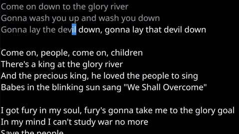 Save the Country vocals