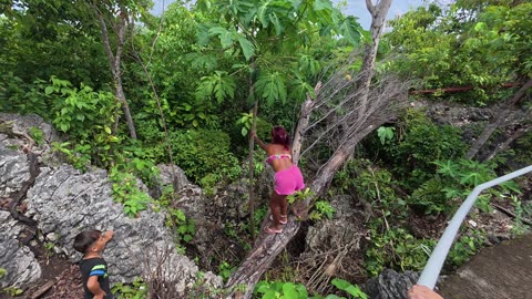 🇵🇭 Victor Mathilde June 2025 Cave & Abandoned Tourist Site & Waterfalls Bohol Island Philippines