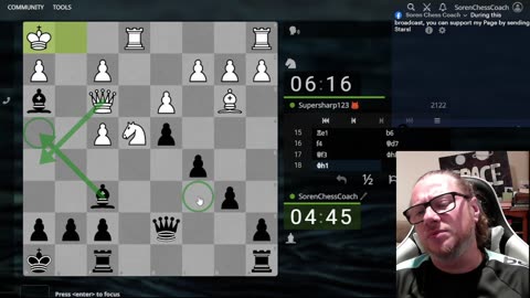 LIVE Chess with Soren