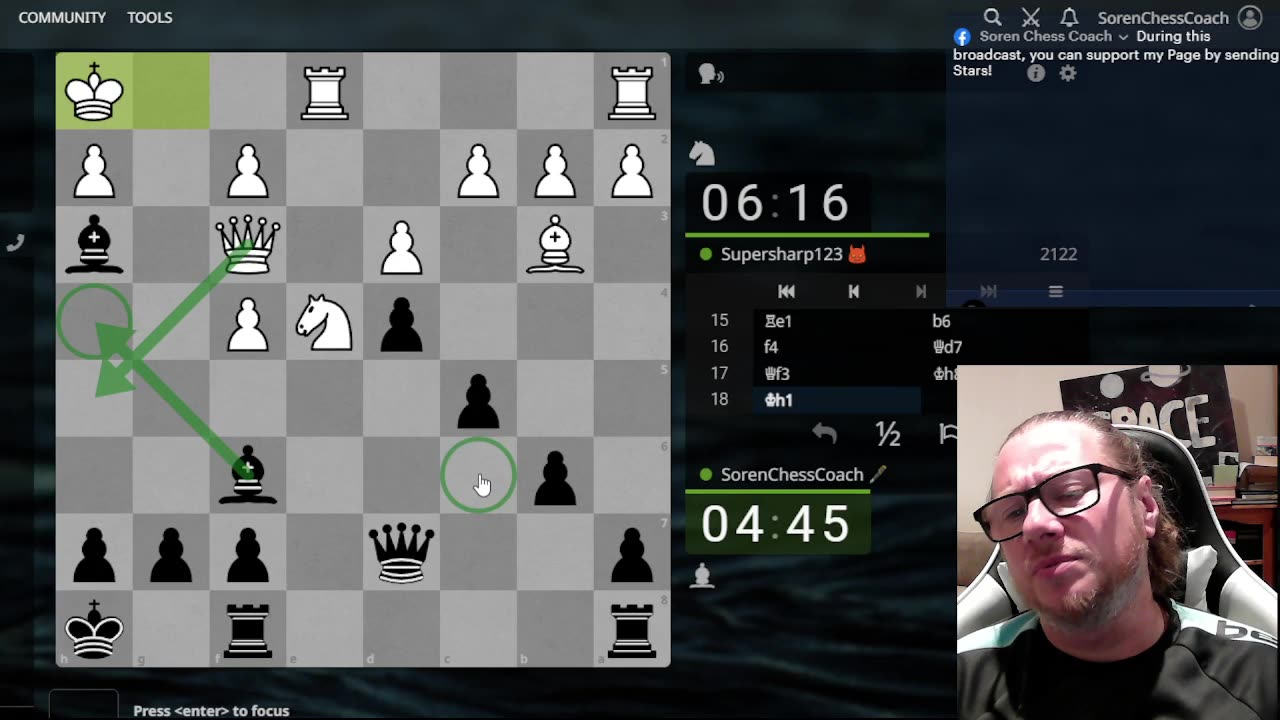 LIVE Chess with Soren