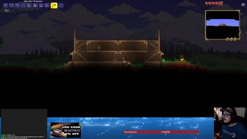 Lets play some 2D Minecraft roll a 2 and you can join w Tacos