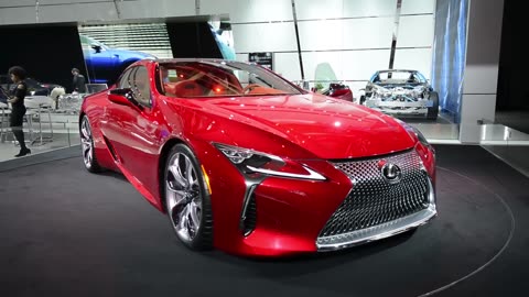 Lexus LC500 Coupe - NAIAS 2016 Walkaround