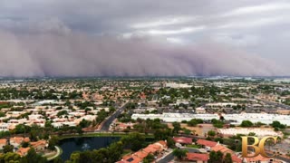 Arizona dust storm engulfs Phoenix, bringing power outages and flight delays