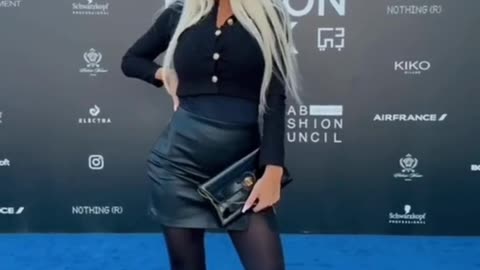 A few years ago at the Dubai fashion week