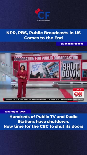 NPR, PBS, Public Broadcasts Shuts Down