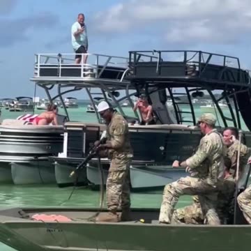 18 Army Rangers suspended for firing blanks at Billy Bowlegs Festival near Crab Island, Florida.