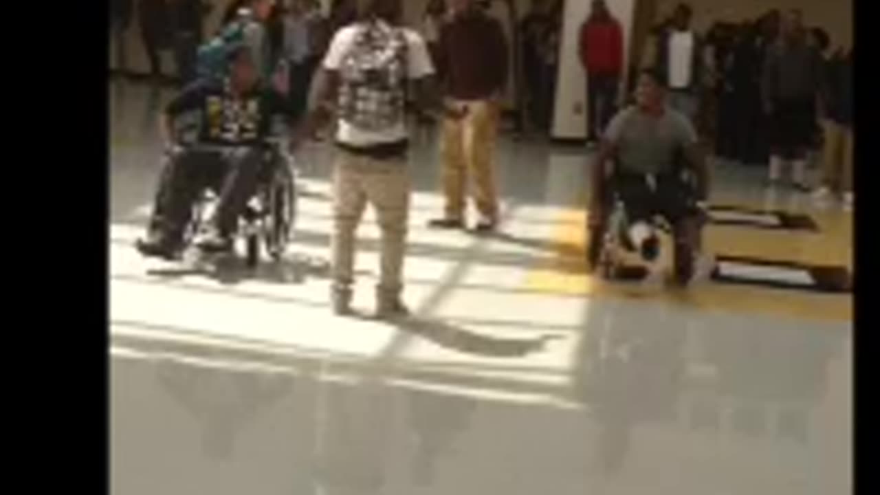BasedTv Wheel chair race