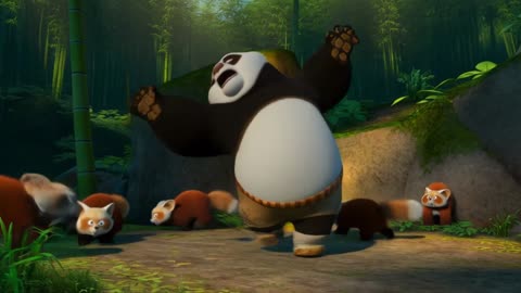 Breakdance Battle in the Bamboo: Panda & Red Pandas Show Off Moves!