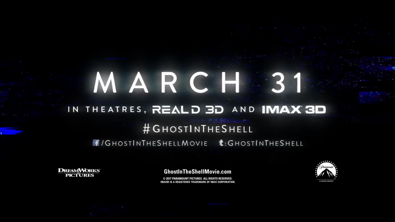 Ghost In The Shell (2017) - Trailer 2