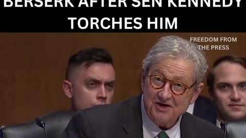 Dem Witness Has Raging Meltdown After America's Funniest Senator Calls Him A "Whack Job"
