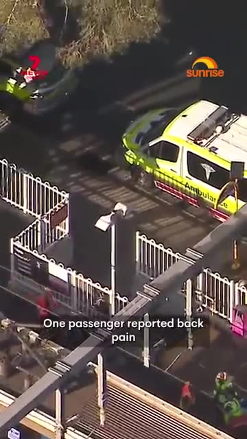 Emergency as train collides with truck, QLD. 7NEWS Australia