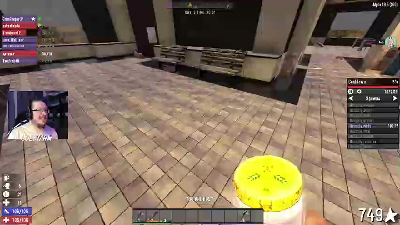 Live 2021-05-29 Two Bananas for sale 7 Days to Die