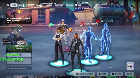 FRIDAY NIGHT FORTNITE LIVE STREAM