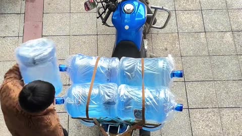 he hauls a lot of gallons