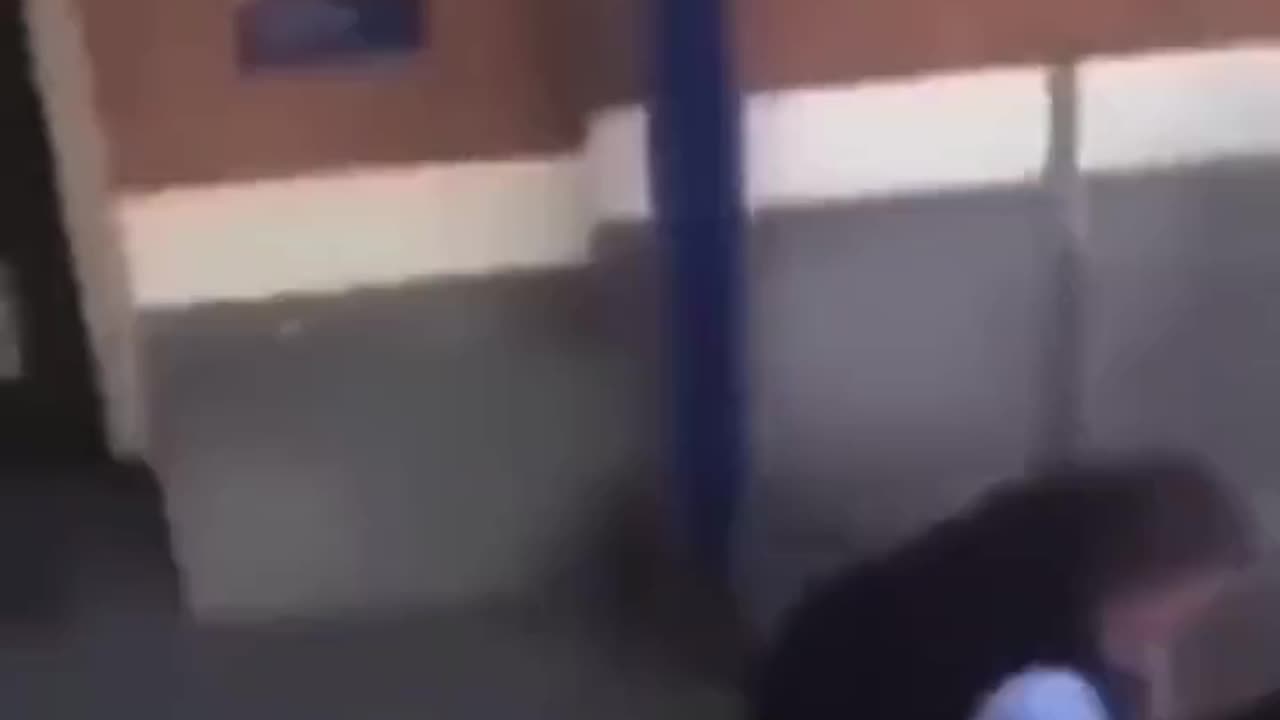 🚨🇳🇱 A Muslim migrant attempting to ride a train for free in the Netherlands was educated by