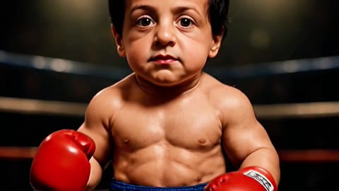 Mini Rocky Balboa Y Su Sabiduría De La Vida.