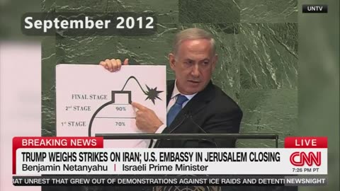 ‼️Netanyahu ha mentito per 30 anni sul fatto che l'Iran fosse "vicino alle armi nucleari"