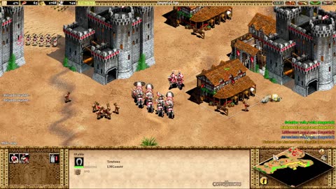 Age Of Empires 2 (Original) - Barbarossa | The Emperor’s Sleeping Gameplay & Strategy