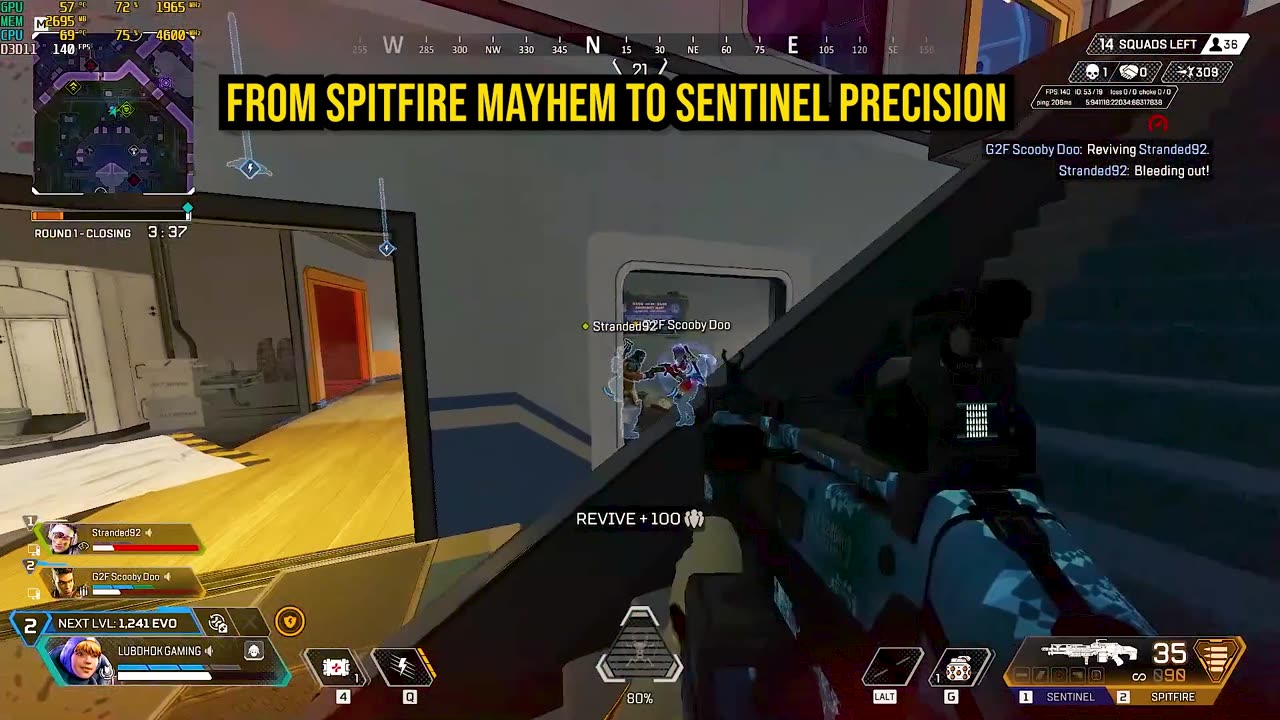 Wattson Turns E District Hot Drop Into a 2 Squad Wipe 🔥 | Apex Legends