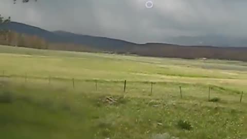UFO Spotted in Rocky Mountains