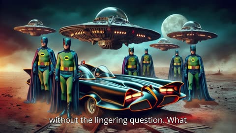 Wrong Bat-Time, Wrong Bat-Channel / Sci-Fi Humor / Invading Aliens Watched Too Many Batman Reruns.