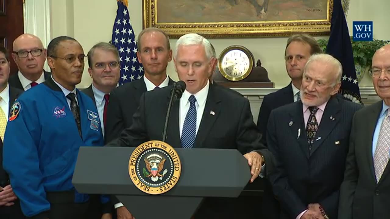 President Trump Signs the Space Council Executive Order