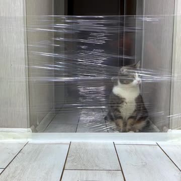 Cats Take On Invisible Forcefield