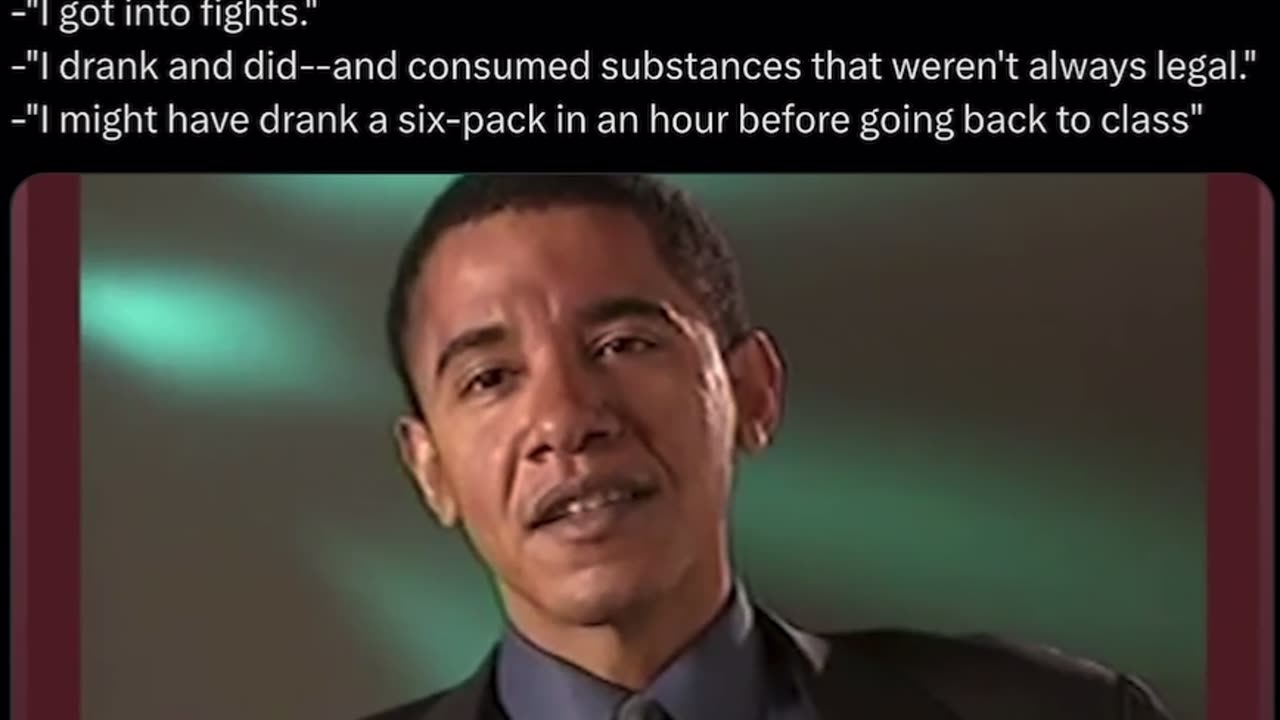 Obama: “I was a thug”