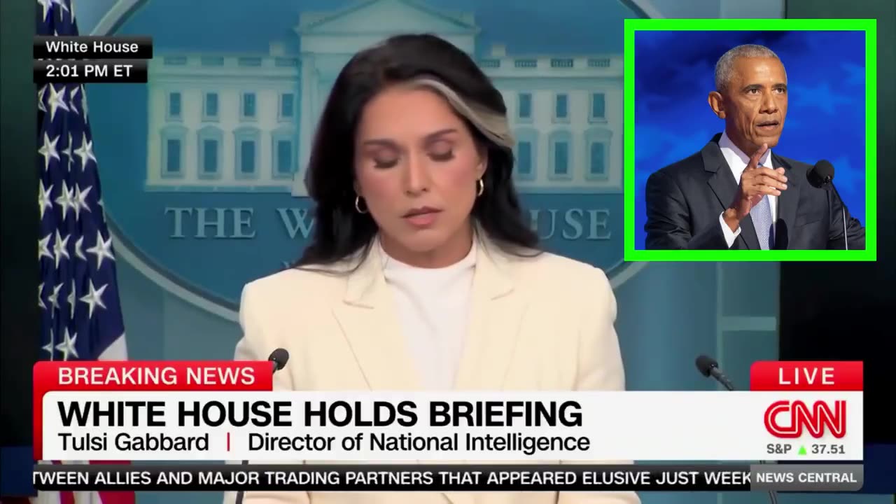 CNN abruptly CUTS AWAY as Tulsi Gabbard exposes how far Obama create the Russia collusion hoax.