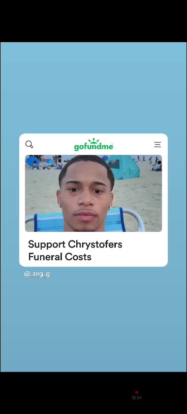 Hmmm there gofundme for chrystofer whyte has big support for him7/625