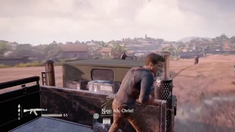 fight on the truck